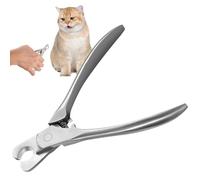 Coupe-ongles pour chiens et chats - Coupe-ongles en acier inoxydable avec | lame en forme de demi-lune, coupe-ongles pour le soin des pattes, poignée facile à manipuler | Coupe d'ongles pour chiens et