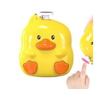 Coupe-ongles pour | Coupe-ongles de sécurité avec trois vitesses et design canard, avec 6 de ponçage et lumière LED, silencieux, sûr pour - Pour hommes, femmes, personnes âgées