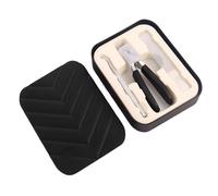 Coupe-Ongles pour Femmes - Coupe Biseauté avec Lime et Curette,Instrument de Manucure Anti-Éclaboussures pour Seniors à Domicile et Salon de Pédicure
