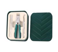 Coupe-Ongles pour Femmes - Outil de Soin des Ongles Biseauté avec Lime et Cuillère - Outil de Manucure Anti-éclaboussures à Grande Ouverture pour Voyage et Soins des Pieds