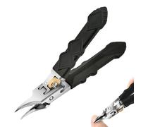 Coupe-ongles pour hommes - 10,5 x 1,5 cm, poignée ergonomique allongée, coupe-ongles en acier inoxydable | Outil de manucure de voyage pour femmes, filles, garçons, adolescents, couples mariés,