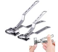 Coupe-Ongles Pour Ongles Épais, Paquet De 2 Argent Argenté