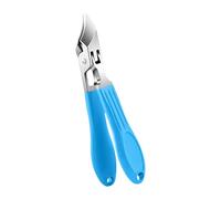 Coupe-ongles professionnel coudé avec design à mâchoire large et technologie anti-éclaboussures pour une coupe précise des ongles des pieds