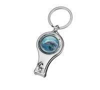 Coupe-ongles professionnel Dolphin in the Ocean Old Ship Hublot pour ongles d'orteils Coupe-ongles professionnel Coupe-ongles Coupe-ongles Coupe-cuticules pour homme et femme