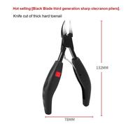 Coupe-Ongles Professionnel En Acier À Usage Intensif, Pince Pour Ongles Épais, Tenaille De Podologie Et Médecine Podiatrique, Outils Pour Nail Art, Tslm2,