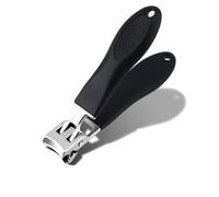 Coupe-ongles professionnel INF à large ouverture avec revêtement en poudre - Noir