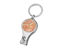 Coupe-ongles professionnel pour ongles d'orteils Motif vagues de l'océan Pêche Pour homme et femme