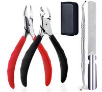 Coupe-Ongles Professionnels Robustes, 4 Pièces