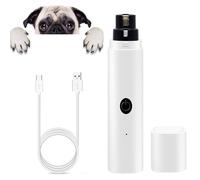 Coupe-ongles rechargeable pour animaux de compagnie avec lumière LED coupe-ongles pour animaux de compagnie rechargeable | Toilettage et ponçage des pattes sans douleur pour chiens et chats de petite