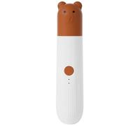 Coupe-ongles rechargeable pour chien - Broyeur à ongles super silencieux avec lumière LED, puissant coupe-griffes pour chiens et chats, outil de toilettage lisse pour chats, lapins, chiens