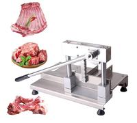 Coupe-os en acier inoxydable, trancheuse à viande manuelle pour poulet, poisson ou steak, machine à découper robuste pour poulet, hachoir à côtes, tranchage pour la cuisine domestique et commerciale