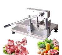 Coupe-os manuel en acier inoxydable robuste pour porc, bœuf, agneau, lame de 250 mm pour maison, cuisine, restaurant, usage commercial