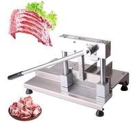 Coupe-os manuel professionnel en acier inoxydable robuste - Hachoir multifonction pour bœuf, côtes de porc, côtelettes d'agneau, poulet