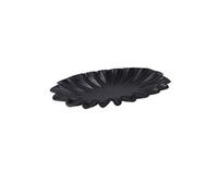 Coupe ovale Rosalie noir 41x25x5 cm - Table Passion - Noir - Aluminium