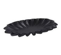 Coupe ovale Rosalie noir 41x25x5 cm Table Passion - Table Passion - Noir - Aluminium G