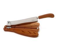 Coupe-pain Acajou forme abeille Laguiole 25 cm