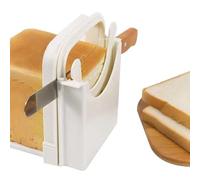Coupe-pain pour la maison - Coupe-pain manuel et guide de coupe avec design antidérapant pour toasts, bagels, sandwichs et fromages