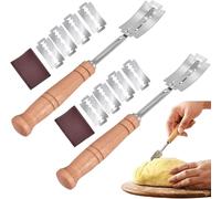 Coupe-pain professionnel avec poignée en bois Vendos85