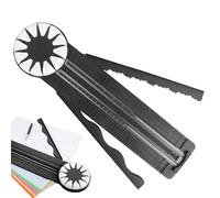Coupe-papier 12 en 1 pour scrapbooking - Outil de découpe de papier décoratif multifonction | Dimensions réglables pour la fabrication de cartes, le scrapbooking, l'artisanat du papier, les projets