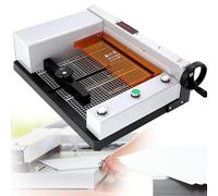 Coupe-papier à guillotine automatique, très résistant, épaisseur de coupe de 40 mm, coupe-cuir de bureau avec lignes quadrillées pour papier cartonné et cuir