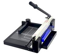 Coupe-papier A4 avec protection automatique de sécurité et règle latérale pour scrapbooking, étiquettes, coupons, cartes, travaux manuels et photos