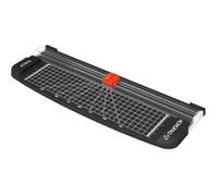 Coupe papier ACROPAQ, coupe précise avec le decoupe papier - sans effort et efficace - Coupe papier cadeau blister noir A4 - ATR16