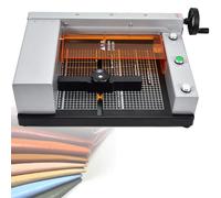 Coupe-papier automatique, coupe-papier électrique robuste pour papier cartonné et cuir, épaisseur de coupe 40 mm, utilisation industrielle et bureau avec quadrillage