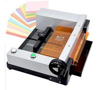 Coupe-papier automatique, coupe-papier robuste, épaisseur de coupe de 40 mm, lignes de quadrillage et caractéristiques de sécurité, tondeuse électrique pour papier cartonné, cuir et plus encore