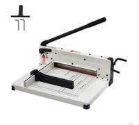 Coupe-papier-Duoku-12""-Guillotine Industrielle pour Papier A4-Capacité de 400 Feuilles-Construction en Acier Massif