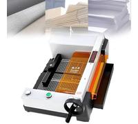 Coupe-papier électrique, coupe-papier automatique robuste, épaisseur de coupe 40 mm, avec lignes de grille, pour cartes en carton, cuir, bureau, maison, école.