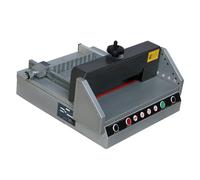 Coupe-papier électrique de bureau de 0 à 330 mm de largeur et 40 mm d'épaisseur pour couper des livres, du cuir, des films plastiques, du PVC et du carton