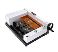 Coupe-papier électrique, massicot à guillotine automatique très résistant, épaisseur de coupe 40 mm, avec quadrillage, pour cartes, cuir, bureau, maison, école