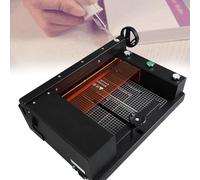 Coupe-papier électrique robuste, épaisseur de coupe de 40 mm, automatique avec lignes quadrillées pour carton, cartes, cuir, bureau et utilisation industrielle