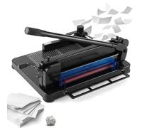 Coupe-papier Guillotine avec capacité de 400 feuilles, construction en acier durable et base en métal pour papier A4