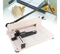 Coupe-papier, Guillotine Capacité 500 feuilles, Lame en acier rapide pour bureau, maison ou école