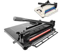 Coupe-papier guillotine en métal robuste avec verrou de lame et presse à papier pour bureau, école et scrapbooking