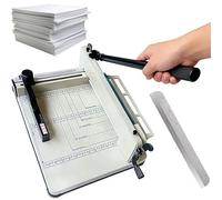 Coupe-papier Guillotine robuste avec lame de 30,5 cm, 400 feuilles maximum, pour bureau, photocopie, imprimerie