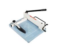Coupe-papier manuel 12/17 pouces, broyeur à guillotine robuste de 300 500 feuilles for usine, école, bureau, accessoires Pour les débutants en bricolage(12 Inch 300 Sheets)