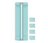 Coupe-Papier, Massicot à Coupe Droite, Outil Portable 4-en-1 de Précision Anti-Dérapant Bidirectionnel pour Découpage Classe Bureau Création Cartes École Domicile