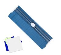 Coupe Papier - Massicot de Précision - Outil de Loisir Créatif Portable pour Projets Photos Cartes Coupons Scrapbook Etiquettes
