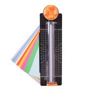 Coupe-Papier Massicot - Multifonction Rotation À 360 Degrés | Massicot robuste pour papier et cartes - Pour Adolescents Étudiants Enseignants Adultes Coupons Étiquettes Carton Maison École