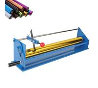 Coupe-Papier métallisé, Machine de découpe Manuelle pour marquage à Chaud, diamètre du mandrin 25 mm, Largeur de Coupe maximale 65 cm pour l'impression, l'emballage et Le Cuir.