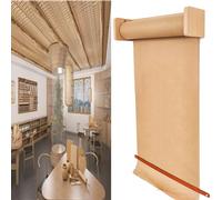 Coupe-papier mural robuste pour papier kraft, Distributeur de papier mural automatique en bois de style ferme avec coupe-papier
