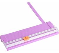 Coupe papier petite mini échelle pliante burrs acier au carbone carnet de coupe trimmer violet