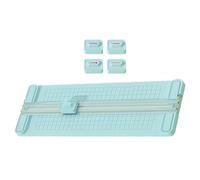Coupe-Papier Photo avec Une Glissière - Massicot de Précision pour Le Scrapbooking - Outil de Découpe Photo Ergonomique et Portable avec Un Glissement Fluide pour Les Bureaux et Les Loisirs