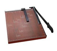 Coupe-papier professionnel robuste A3 - Longueur de coupe de 45,7 cm - Capacité de 12 feuilles pour papier cartonné et photos - Base quadrillée de précision - Pour bureau, école, bricolage à la maison