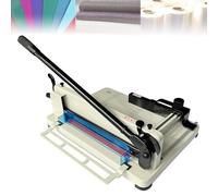 Coupe-papier robuste avec verrouillage de lame et pince automatique pour couper de précision le cuir, PVC, film plastique, carton