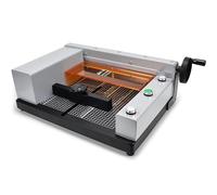 Coupe-papier robuste - Cutter industriel A4 avec une épaisseur de coupe de 40 mm et des lignes de grille, idéal pour le carton, le papier et le cuir, parfait pour le bureau, la maison et l'école