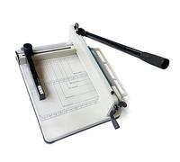 Coupe-papier robuste de 30,5 cm avec pince automatique et verrouillage de sécurité pour couper du papier A3/A4, du cuir, du PVC et des tissus d'artisanat