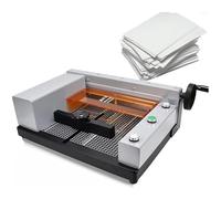 Coupe-papier robuste entièrement automatique pour documents A4, livres et cartes de visite, machine de découpe économe en main-d'œuvre